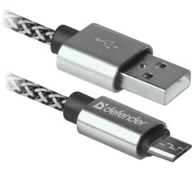 Кабель USB DEFENDER 87803 USB08-03T PRO USB2.0  AM-MicroBM 1 м белый