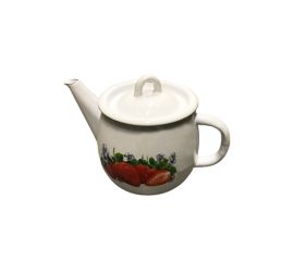 Enamel teapot 1L white 2707/2