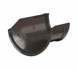Gutter angle Technonicol 125/82 PVC 135° dark brown