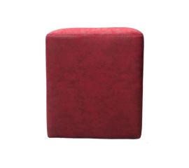 Pouf crack 34x40 red