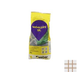 Grout for seams Weber.joint SIL 5 kg 411 creamy beige