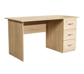 Computer table with three drawers 324