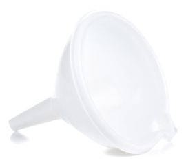 Plastic funnel HAIDRUN 12 cm