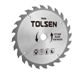 საჭრელი დისკი ხისთვის Tolsen TOL1652-76430 185 მმ