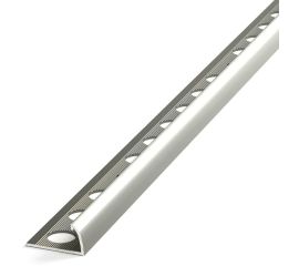 Profile outer corner aluminum for tiles 10 mm/2.7 m silver
