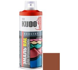 Enamel for metal roof tiles Kudo KU-08004R 520 ml brown copper
