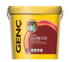 ექსტერიერის საღებავი სილიკონის Genc Silicone Plus 7.5 ლ