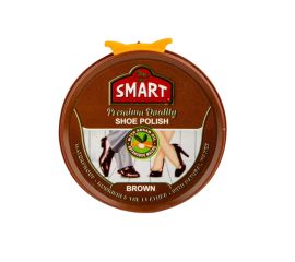 ტყავის საპრიალებელი პასტა Smart 50მლ ყავისფერი