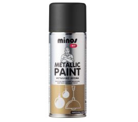 Spray paint Evochem Minos Metallic Paint 400 ml black