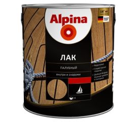 ლაქი Alpina Yachtlack 0.75 ლ მქრქალი