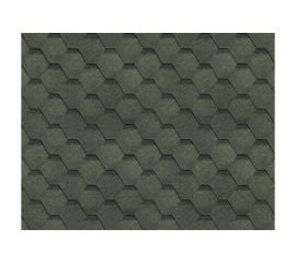 Bituminous tile Technonicol Shinglas Sota green 3 m²