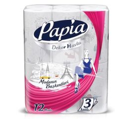 Kitchen paper towels Papia 12 pcs