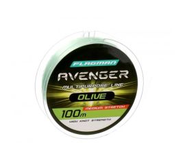 ძუა Flagman Avenger Olive Line 100 მ 0,25 მმ
