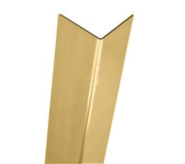 Profile aluminum for tiles 15 mm/2.7 m gold