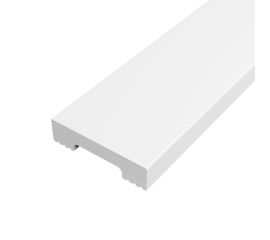 Molding Solid UHD 09/60D white 15x60x2400 mm
