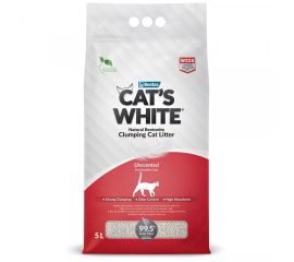 Песок кошачий без запаха Cat's White 5л  W225