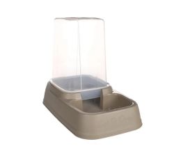 Automatic pet dispenser for water and food Flamingo VEDI TAUPE 3,4L 19,5x33x27cm