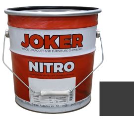 Краска нитроцеллюлозная Joker черная глянцевая 12 кг
