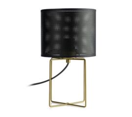 Table lamp Luminex Loft h150 metal gold Ø180 black 5292