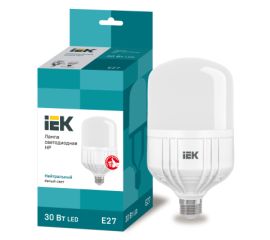 Светодиодная лампа IEK 4000K 30W E27