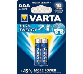 ელემენტი VARTA High Energy AAA Alkaline 2 ც