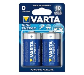 ელემენტი VARTA High Energy D Alkaline 2 ც