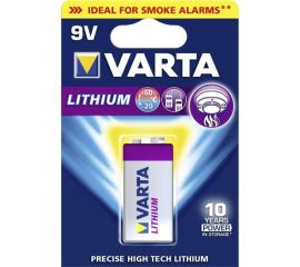 Battery Lithium VARTA 6LR61 9V 1 pcs