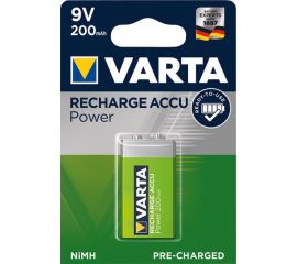 Rechargeable Battery VARTA Ready to use 9V 6LR61 200 mAh 1 pcs