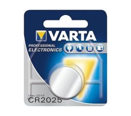 Батарейка литиевая VARTA CR2025 3 V 170 mAh 1 шт