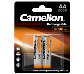 Rechargeable battery Camelion AA 2pcs Ni-MH 2000mA