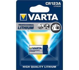 Батарейка литиевая VARTA CR123A 3V 1 шт