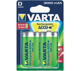 Rechargeable battery VARTA ACCU D 3000 mAh NiMH 2 pcs