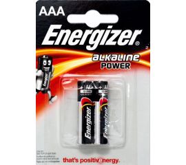 Battery Energizer AAA Alkaline Power 2 pcs