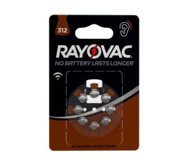 სასმენი აპარატის ელემენტი Rayovac Acoustic 8ც