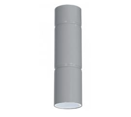 Ceiling lamp LUMINEX Implode gray 8369 GU10 1x MAX 8W