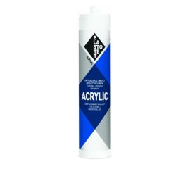 Acrylic sealant Elastotet Acrylic 280 ml black