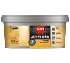 Паркетный лак ALTAX 750 мл бесцветный полуматовый