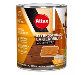 Цветной лак для интерьера Altax каштан 750 мл
