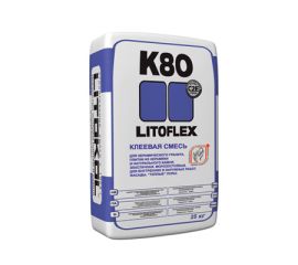Клей для плитки Litokol LITOFLEX K80 25 кг морозостойкий белый