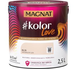 საღებავი ინტერიერის Magnat Kolor Love 2.5 ლ KL35 ნატურალური სელი