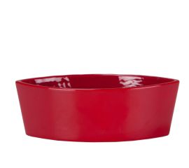 Ceramic pot for flowers Scheurich 435/17 MINI BOWL RED