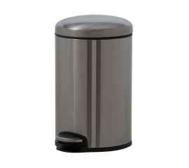 Trash bin with pedal metallic EKO EK9213P-20L-TG / 17831 20l