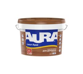 Лак акриловый для древесины Eskaro Aura Lasur Aqua орех 2,5 л