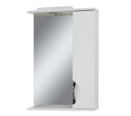 Shelf Sanservice Laura-56 with a locker and mirror white