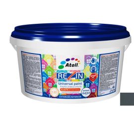 Universal paint ATOLL Rezin SF-16 waterproofing RAL-7012 grey 2,6 kg