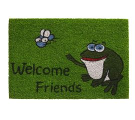 ფეხსაგები Hamat Ruco Print Welcome Friends Frog 40x60 სმ