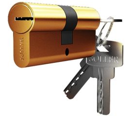Cylinder Soller F5 70 profile key gold