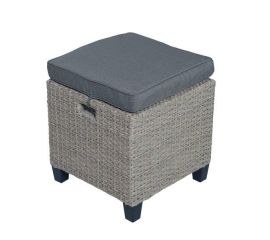 Pouffe with cushion Baxter HUC39486 anthracite