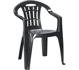Plastic chair Keter Mallorca graphite