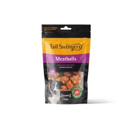 Dog treat Pet Interest Tailswingers Meatballs chicken and rice 100 g